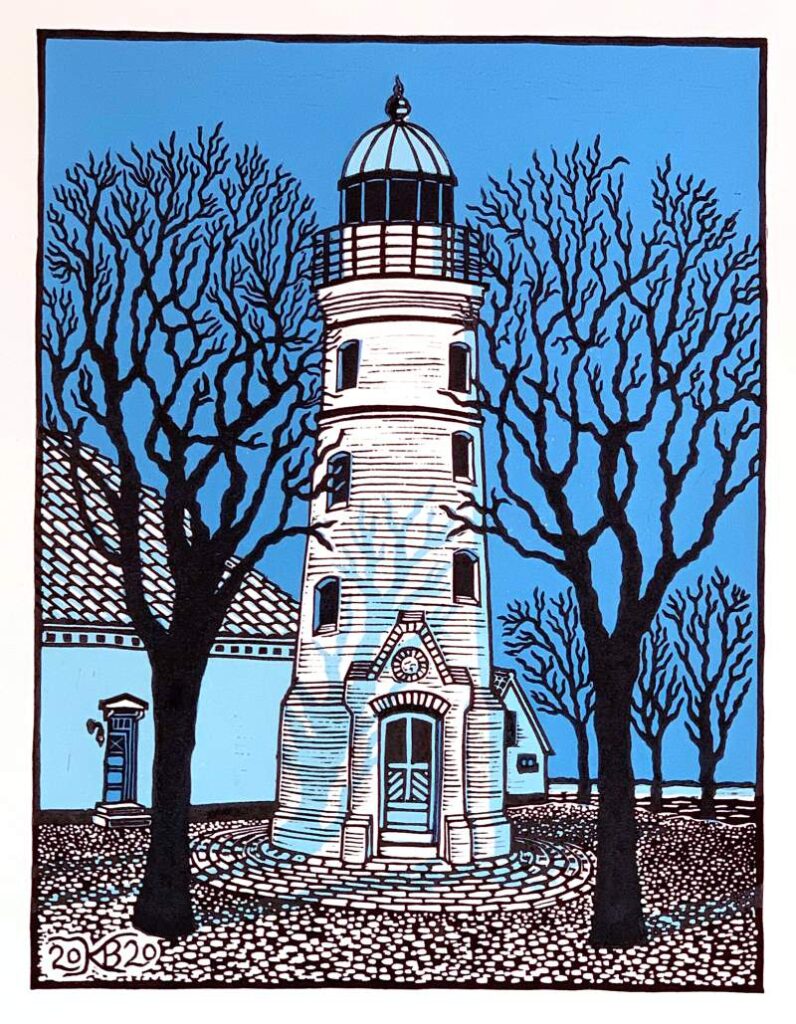 PAPER AND INK Printmakers have their own vocabulary and tools around the ‘matrices’ they use for printing.
Karen Barry