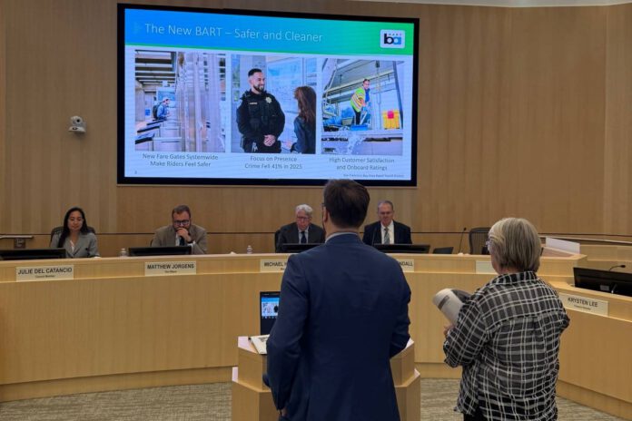 BART presents a sales tax ballot measure at Newark City Council meeting
