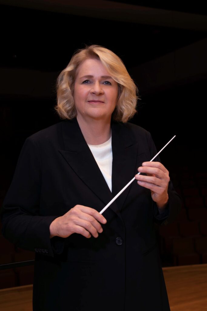 MUSIC LEADER Guest conductor Dr. Jane K. Brown is known for her engaging podium presence and expressive interpretations.
Courtesy of Dr. Jane K. Brown