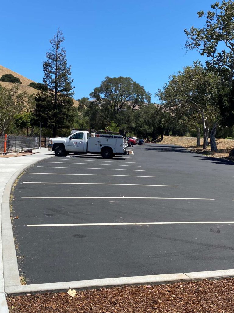 PARK IT Vallejo Mill Park has four pickleball courts, and dog parks for large and small dogs. However, it’s difficult to reach from surrounding neighborhoods without driving.
Stephanie Uchida