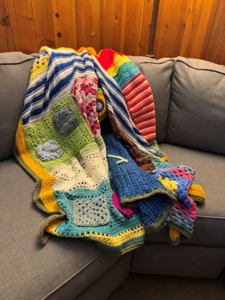 CREATING COMFORT ‘We are thrilled that the beauty and energy evident in the original installations will carry on as blankets for clients of SAVE,’ says Susan Longini, member of the Fremont Creates Steering Committee.
Susan Longini