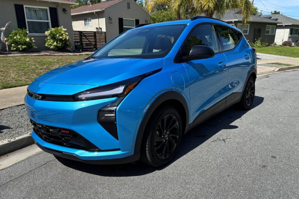 CHEVY IS FLY The Chevy Bolt does look new, but everything inside and underneath has been upgraded for this generation.
Photos by Michael Coates