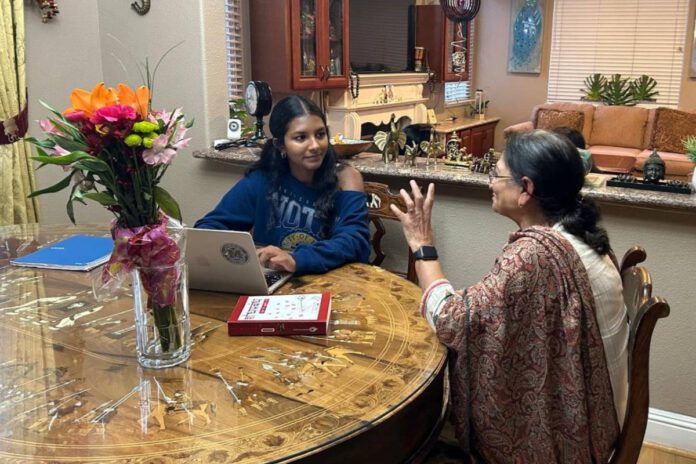 Student helps preserve life stories of local seniors