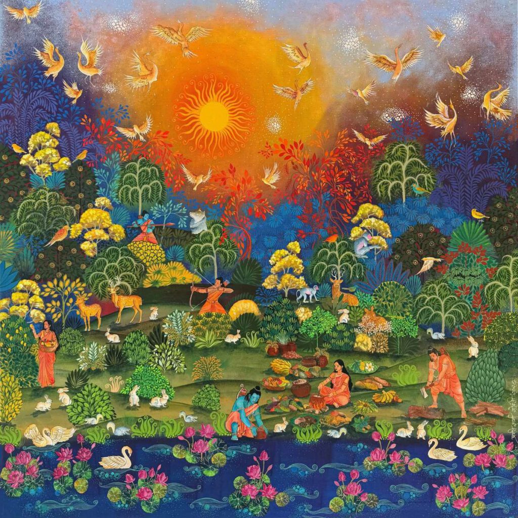 ‘Sita ki Rasoi 2026’ by Pragati Sharma Mohanty
Images courtesy Richmond Art Center