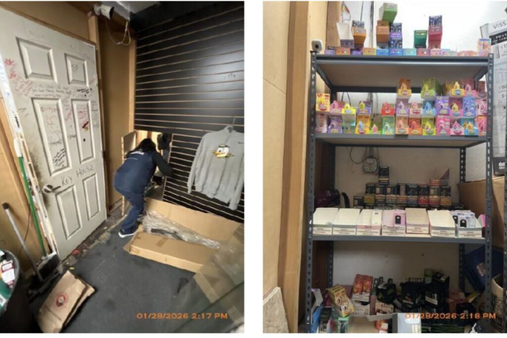 SMOKE AND MIRRORS Code violations included illegal products and secret rooms
Courtesy of City of Hayward