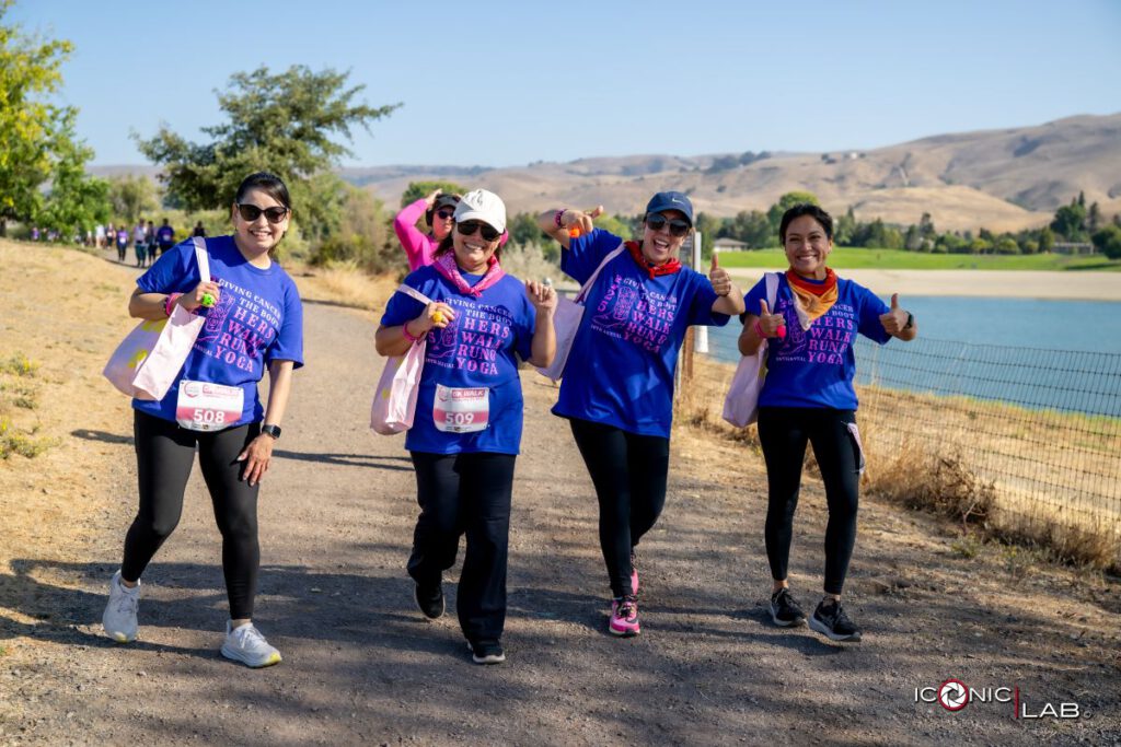 ALL LEVELS People can choose a 5K or 10K run, or an untimed walk over the trails at Quarry Lakes.
Iconic Lab