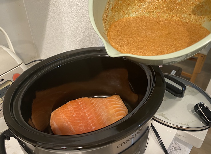 READY SET SLOW One slow cooker principle is: Protein first, seasonings and vegetables on top. Stephanie Uchida
