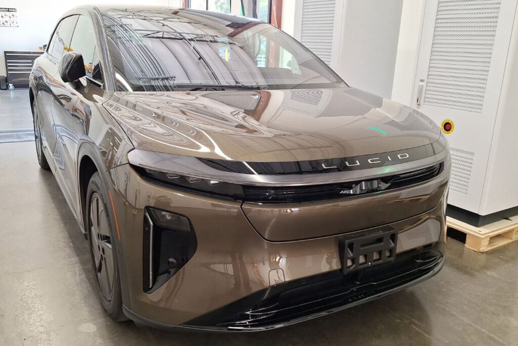 LUCID DREAM Newark-based Lucid Motors displayed its Gravity model EV at the event.
Rob Klindt