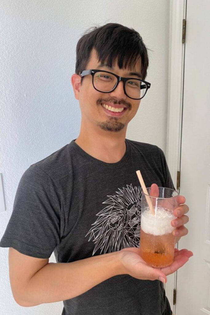 PEACHY KEEN The peaches and cream dirty soda is light and summery.
Stephanie Uchida