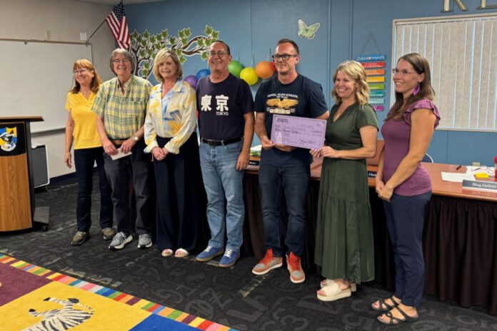 Local theatre donates $13K to Sunol Glen School