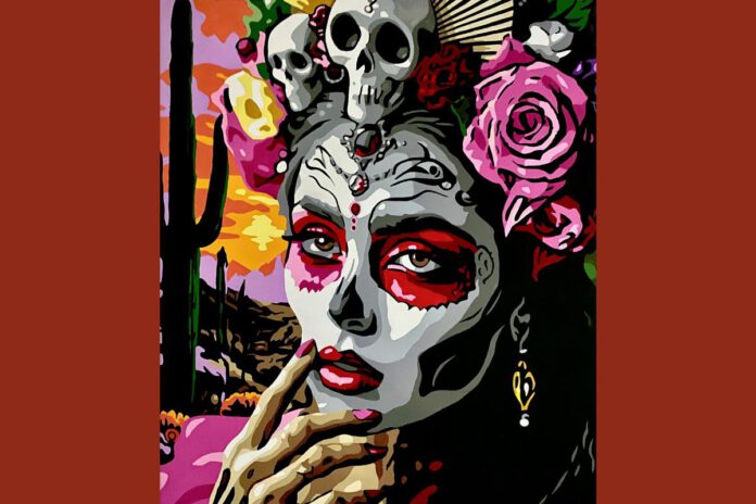 AFTER LIFE ‘Queen of the Afterlife’ by Louis Jiminez will be on view in the Day of the Dead exhibition at the Hayward Area Historical Society Museum from Oct. 1 through Nov. 7. Louis Jiminez