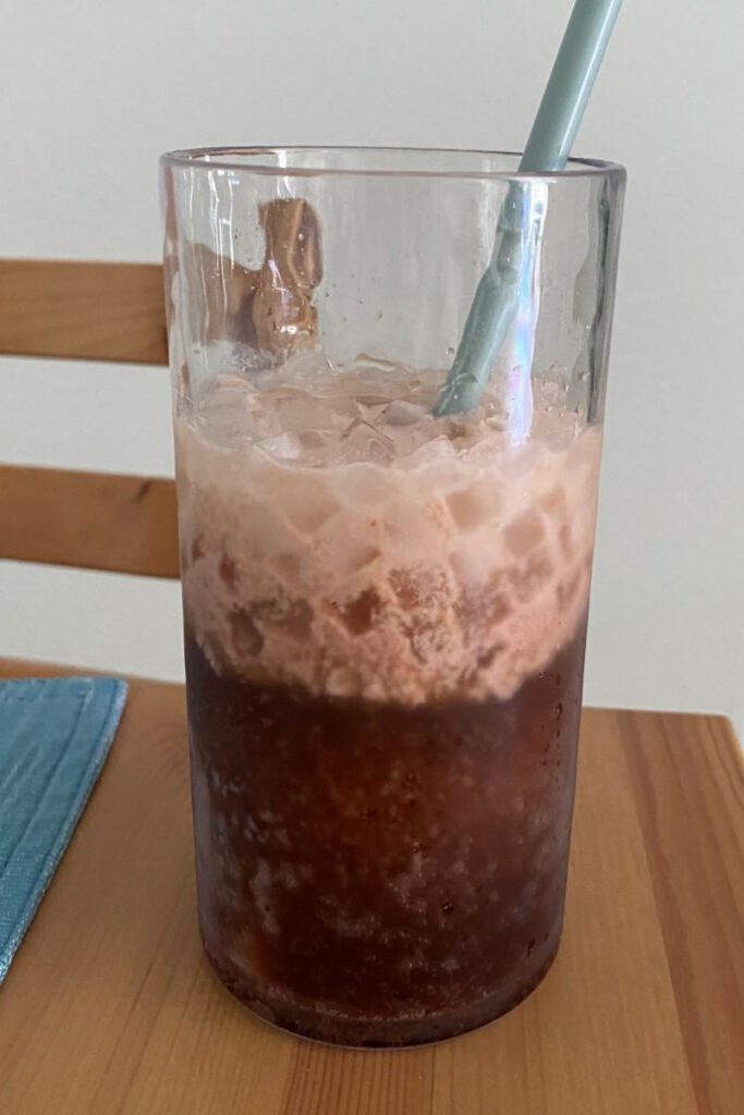 SUGAR RUSH Dirty sodas aren’t alcoholic, but they do have a ton of sugar. Use diet soda and sugar free syrup for a lower calorie version. Stephanie Uchida