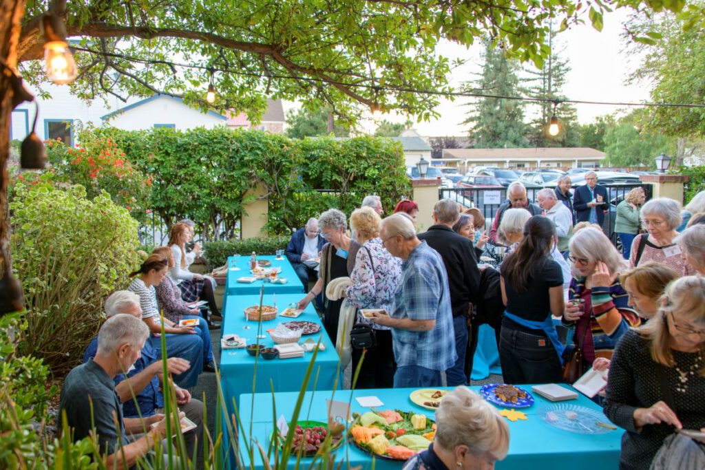PARTY TIME The gala is a chance to get a first look at the items for sale, and enjoy delicious bites.
Scott Capen